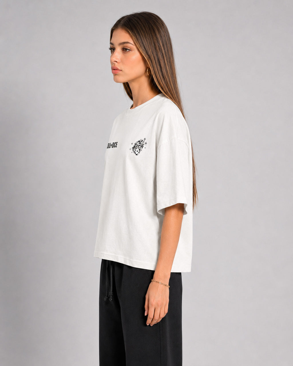 Roll The Dice Oversized Tee