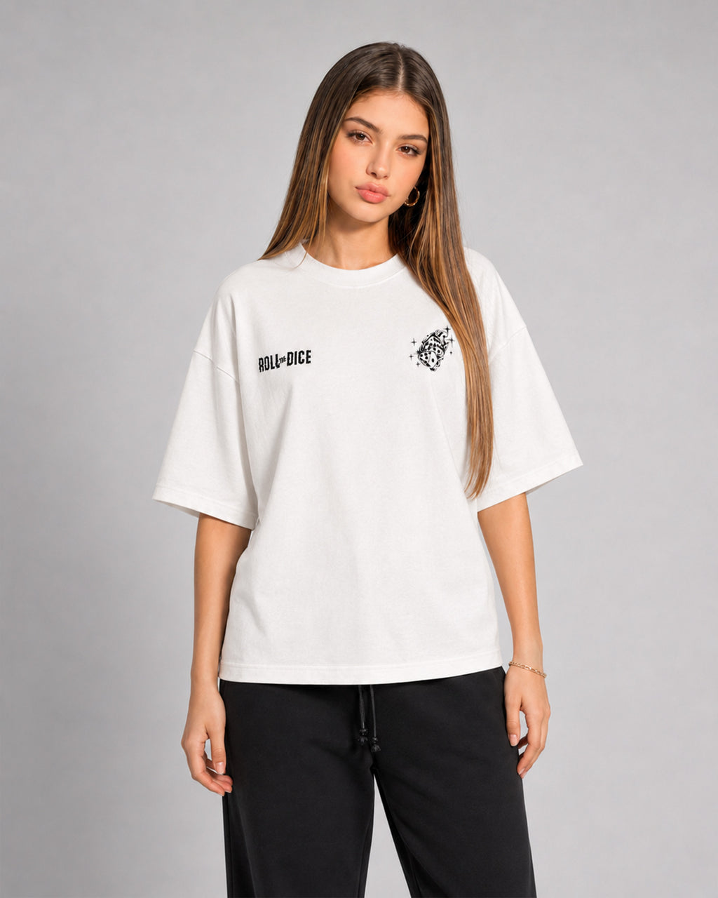 Roll The Dice Oversized Tee