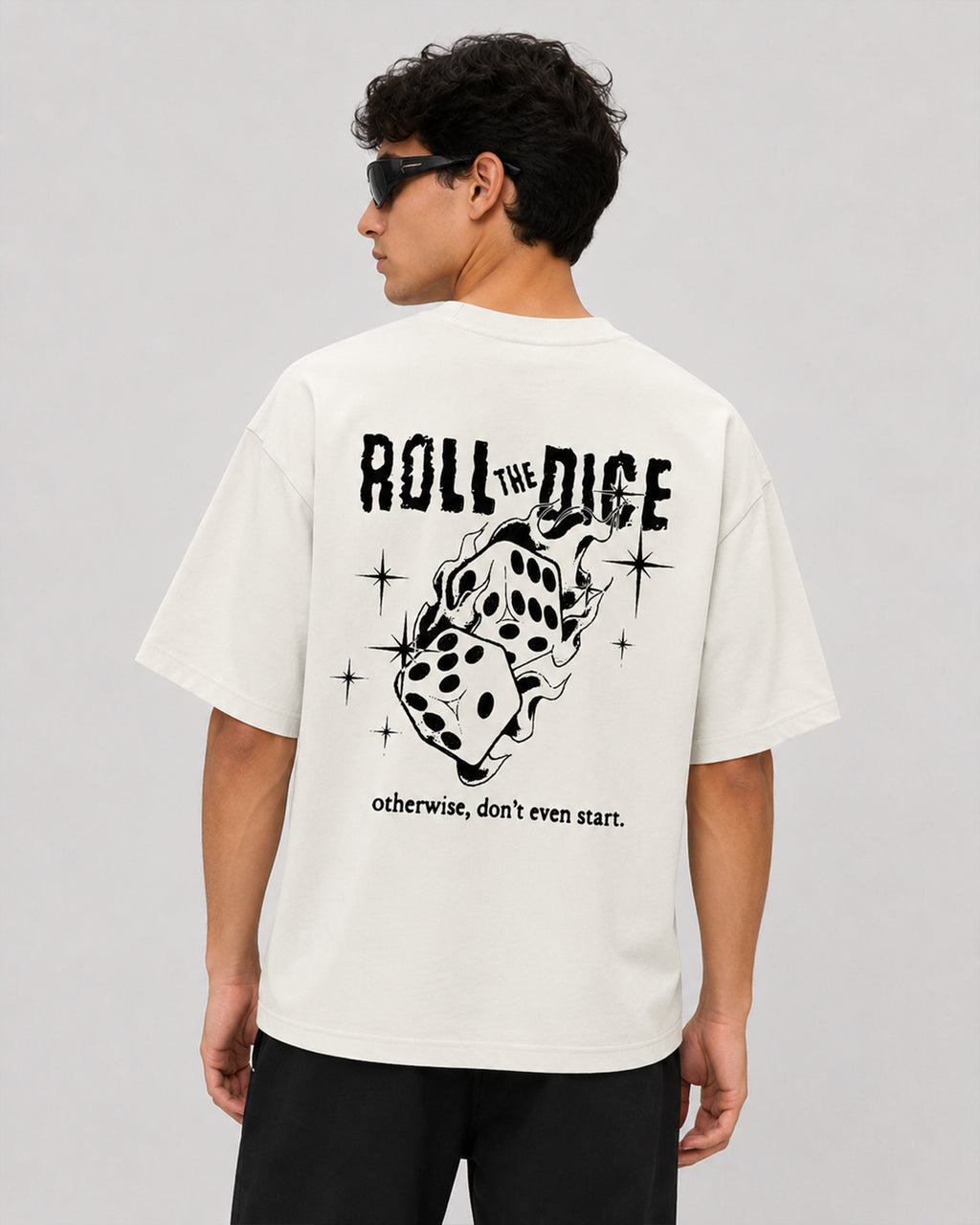 Roll The Dice Oversized Tee