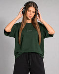 AUTHENTIC Oversized T-Shirt — Forest Green