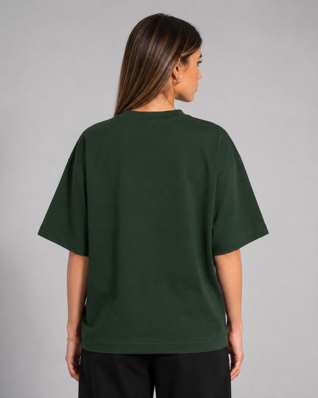 AUTHENTIC Oversized T-Shirt — Forest Green