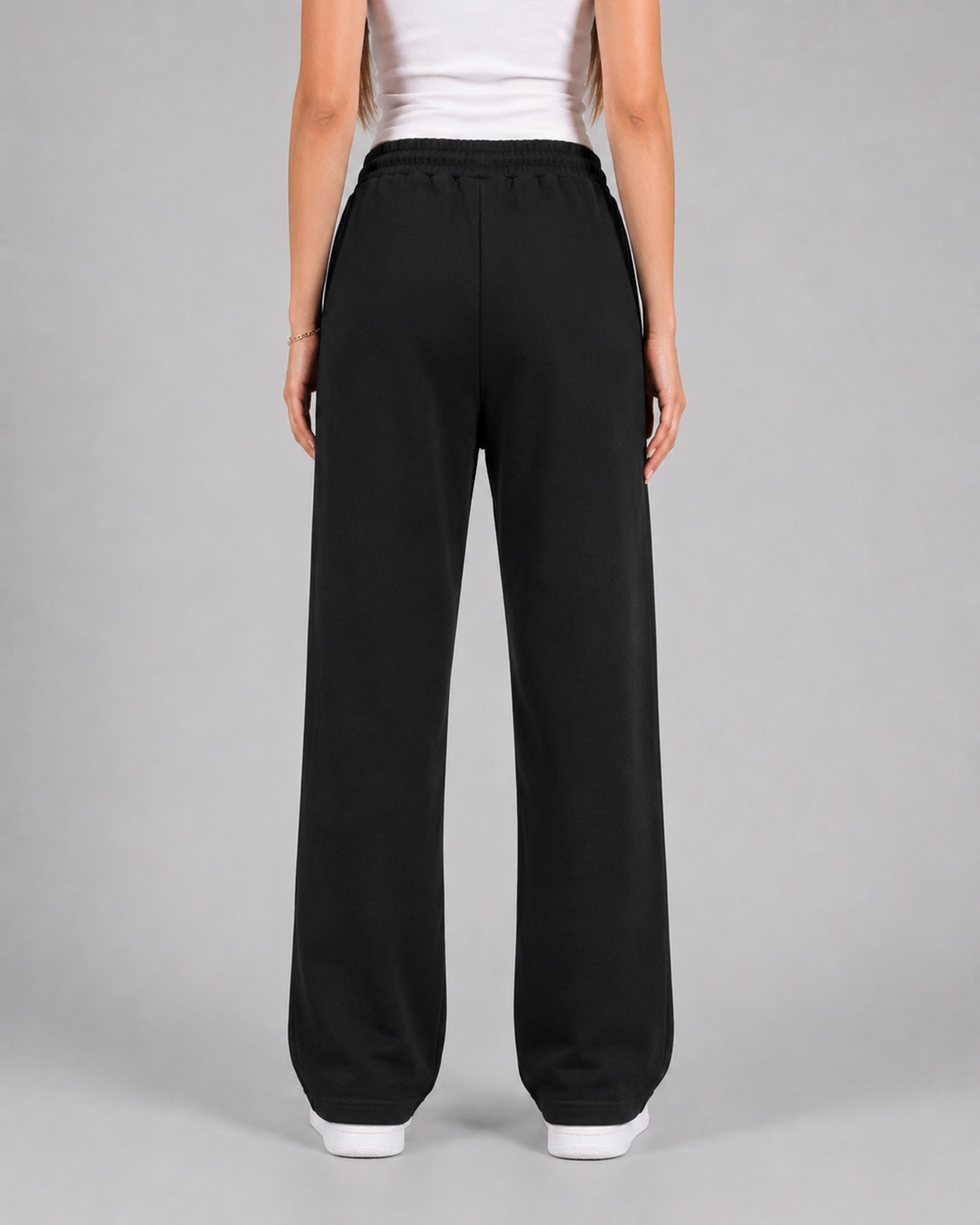 Essential Baggy Sweatpants - Black