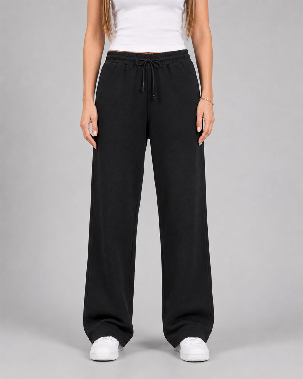 Essential Baggy Sweatpants - Black