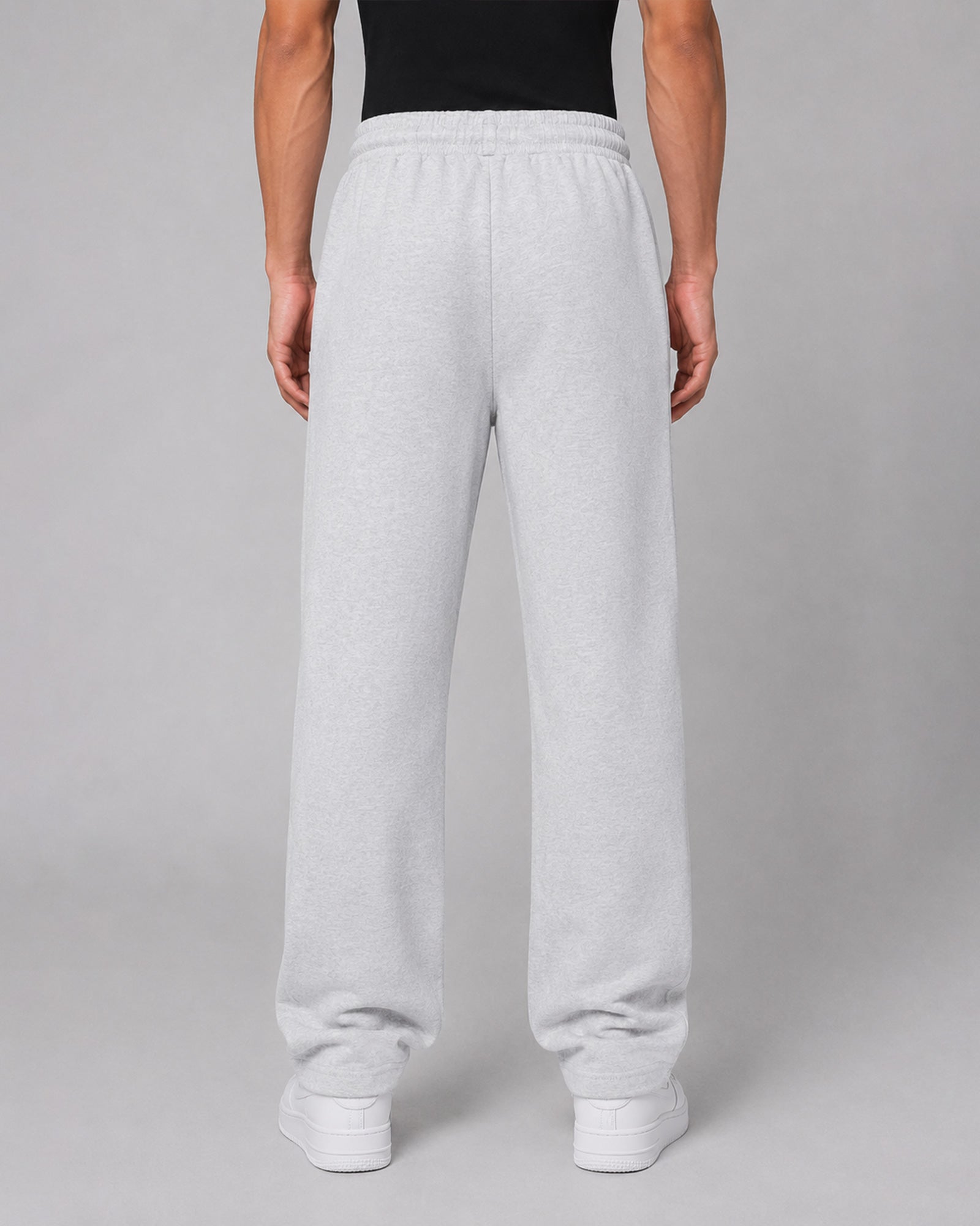Essential Baggy Sweatpants - Heather Grey
